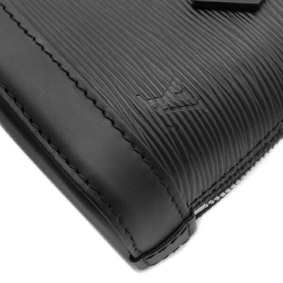 Louis Vuitton Bag Alma Leather Epi Mini Nano Black - Picture 4 of 12